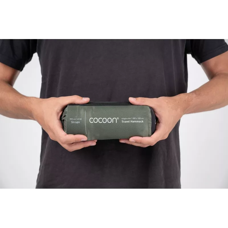Hamak Cocoon HS118-SET Hamak wiszący 1 osoba Nylon, Poliester Zielony