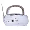 Przenośny system stereo Blaupunkt BB7-WH Cyfrowy 2,4 W FM Szary Odtwarzanie MP3