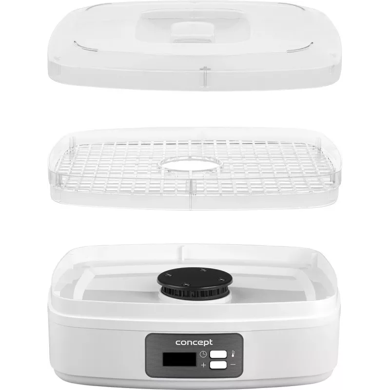 Suszarka do żywności Concept Solution SO2080, 260 W, biała, średnica tacki 25 cm