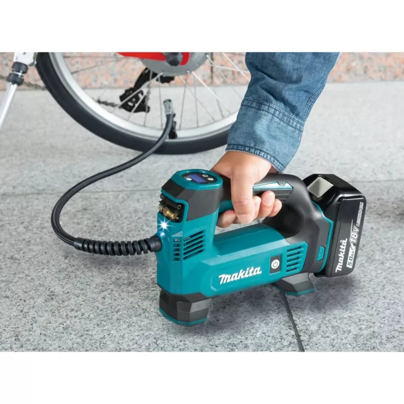 Sprężarka powietrza Makita DMP180Z 12 l/min, zasilana bateriami