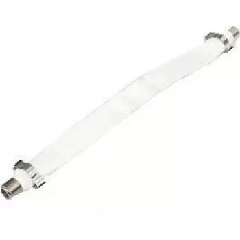 Kabel e p FD 2 — kabel taśmowy F-F, złącza żeńskie/żeńskie, 0,2 m, biały