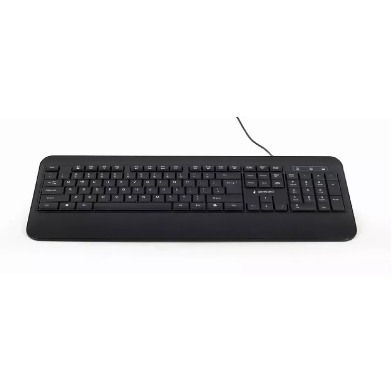 Klawiatura multimedialna USB ENG/CZARNA KB-UML-03 GEMBIRD