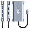 HUB 8w1 Adapter USB C HDMI x2 USB VGA RJ45 PD