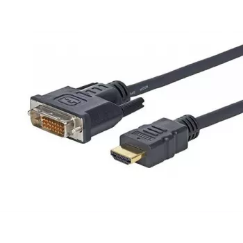 Vivolink PROHDMIDVI3 adapter kabla wideo 3 m HDMI DVI-D Czarny