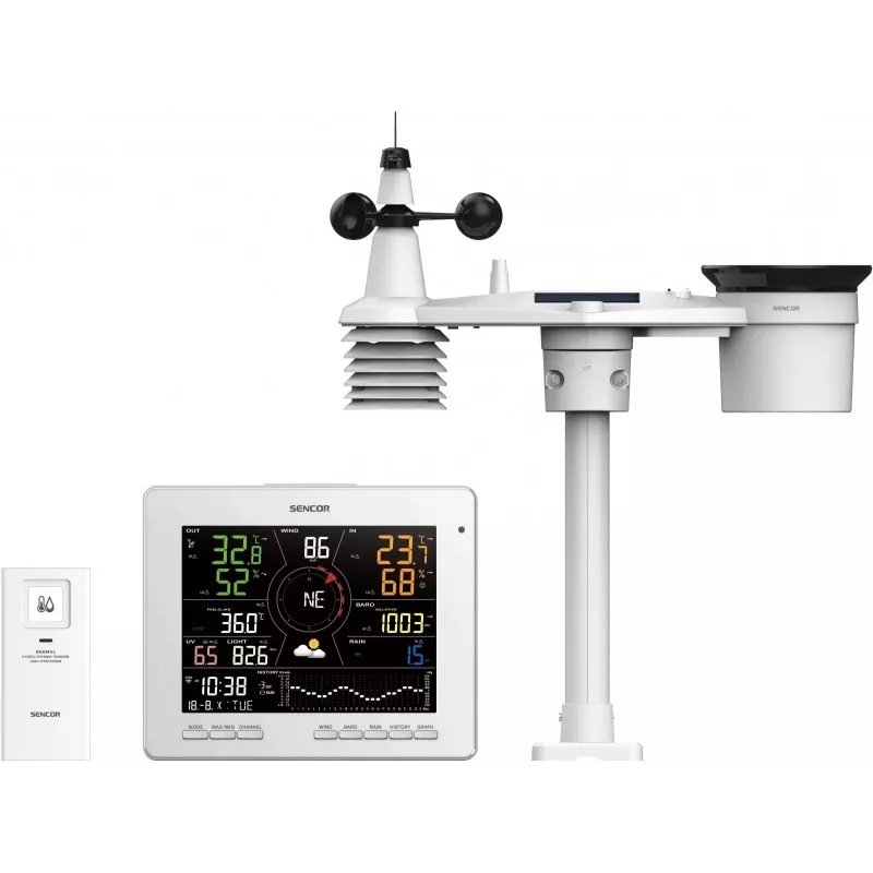 Stacja pogodowa SWS 16600 WiFi 7 w 1