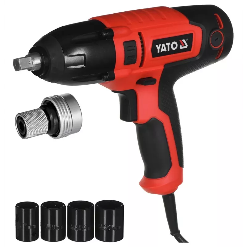 Klucz udarowy Yato YT-82020 1/4 inch 3300 obr./min 450 N⋅m czarny, czerwony 450 W