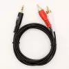 TB kabel 3,5mm MiniJack -2x RCA M/M 1,5m (AKTBXAJ2RCA150B)