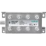 Axing BVE 8-02P - rozdzielacz kablowy - 5 - 1218 MHz - szary - A - 14,5 dB - F (BVE802P)