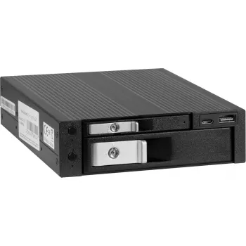 Stacja dokująca HDD INTER-TECH ST-7227U dla dysków 2,5 cala i 3,5 cala, USB 3.0 z Type-C i Type-A