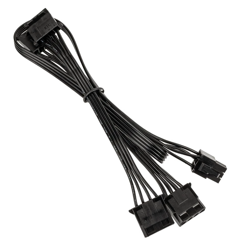 Kolink modular kabel regulator KL-CBR-PAT — 4× 4-pin Molex modular power kabel