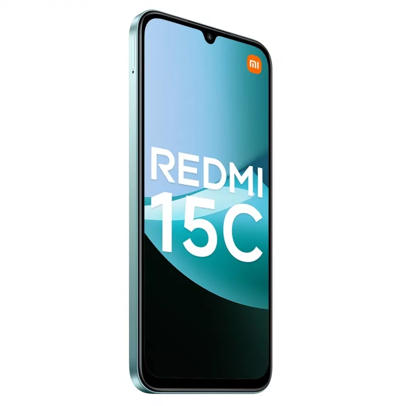 Smartfon Xiaomi Redmi 15C 6,9 cala 4 GB RAM 128 GB pamięci Miętowa Zielona, 6000 mAh, 50 MP tył, Helio G81-Ultra