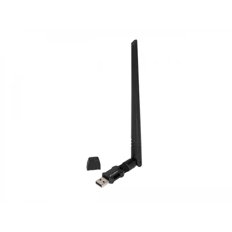 Lanberg Karta sieciowa bezprzewodowa USB Adapter NC-0900-WIE USB 2.0 Dual Band AX900 1 antena zewnętrzna