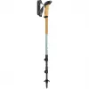 Kije trekkingowe Leki Makalu Lite regulowane 90–125 cm, szaro-zielone