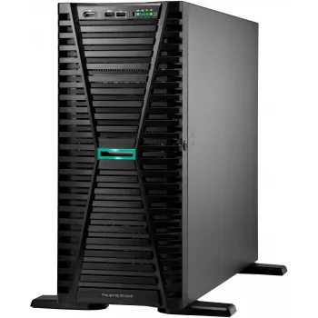 Serwer HPE ProLiant ML110 Gen11 4510 12-rdzeniowy 1p 64GB-R MR408i-o 8SFF 2x480GB SSD 2x1000W RPS EU