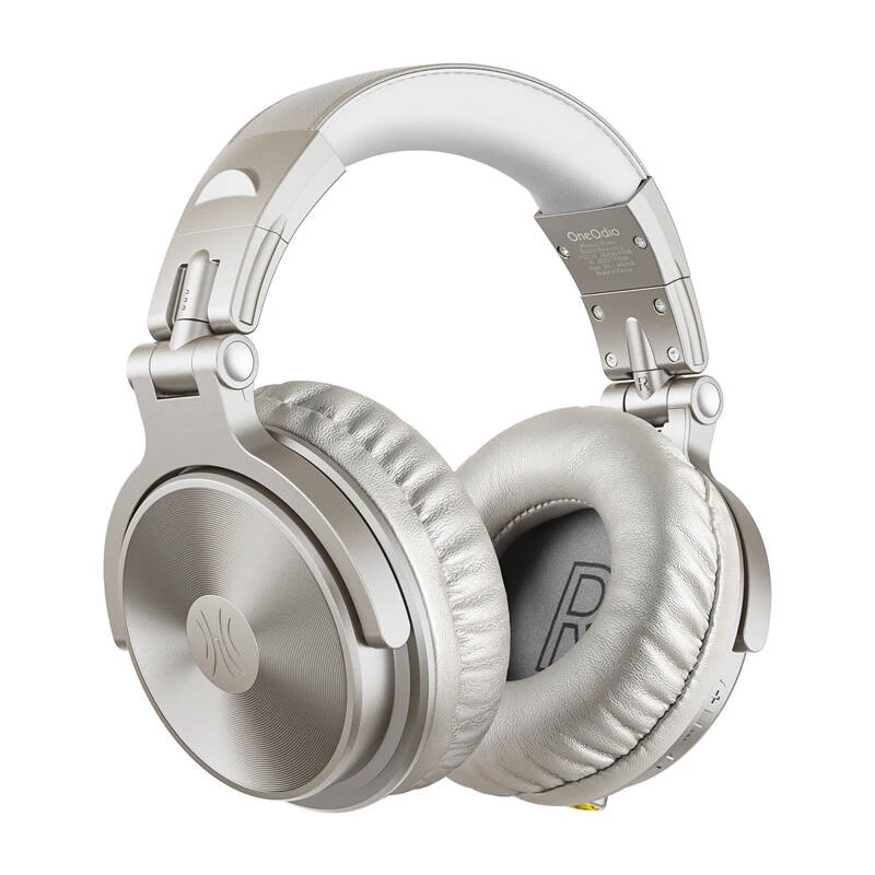 Bezprzewodowe słuchawki nauszne OneOdio Pro C A-AC12-01 srebrny — Bluetooth, redukcja szumów