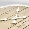 NeXtime klok 3134wi Plank, Ø50 cm, Ściana, Biały