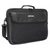 Torba na laptop Manhattan Cambridge 15,6 cala, konstrukcja typu clamshell, czarna, LOW COST, kieszeń na akcesoria, komora na dokumenty z tyłu, pasek na ramię (odpinany), odpowiednik Targus TAR300, pokrowiec na notebook, trzyletnia gwarancja