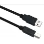 Kabel USB 3.0 helos 288328 — wtyk A na wtyk B, 1,0 m, czarny