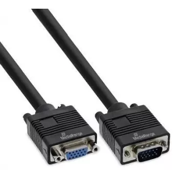 Kabel VGA MediaRange MRCS249 2 m — VGA (D-Sub) na VGA (D-Sub), czarny