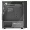 Logic Atos ARGB Mini USB 3.0 obudowa Micro Tower, czarna (AM-ATOS-10-0000000-0002)