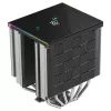 Chłodnica powietrza CPU DeepCool AK620 Digital SE, dwuwieżowa, 6x rurki cieplne Ø6mm, 2x wentylatory 120mm PWM, RGB, wysokość 161 mm