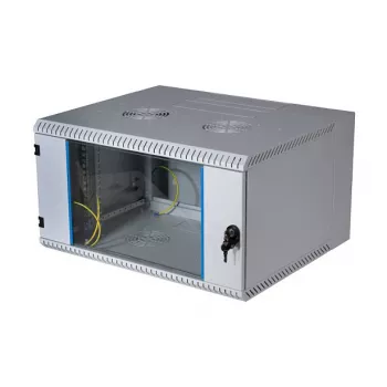 EFB-Elektronik 48,30cm (19) obudowa naścienna 6U, uchylna, 2-częściowa, RAL7035, głębokość 500 mm