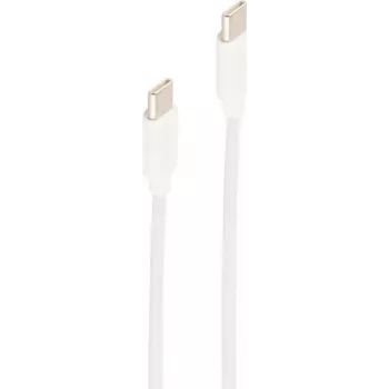 Kabel USB C do USB C ShiverPeaks BS14-12050, USB 2.0, 0,5 m, biały