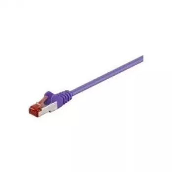 Goobay 92461 Kabel sieciowy 0,15 m Cat6 S/FTP (S-STP) fioletowy (92461)