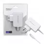 Zasilacz QOLTEC 51039 65W AC-to-DC 220–240V 20.3V/3.25A Type C biały, kabel 1.7 m