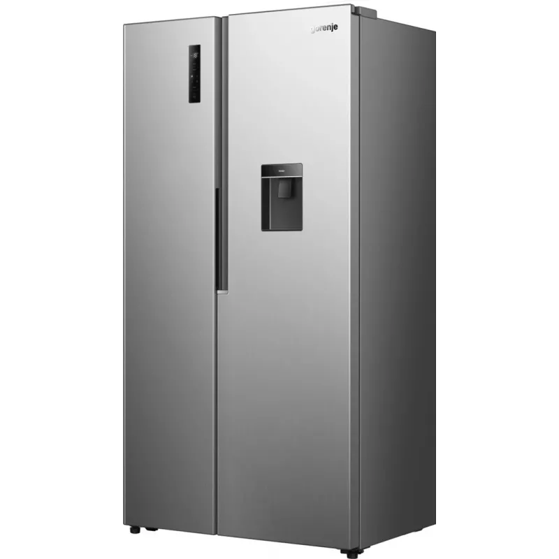 Gorenje HZF55082 NRS917E41XWD G400, wolnostojąca, drzwi amerykańskie, szary, 2 drzwi, dotykowy, LED