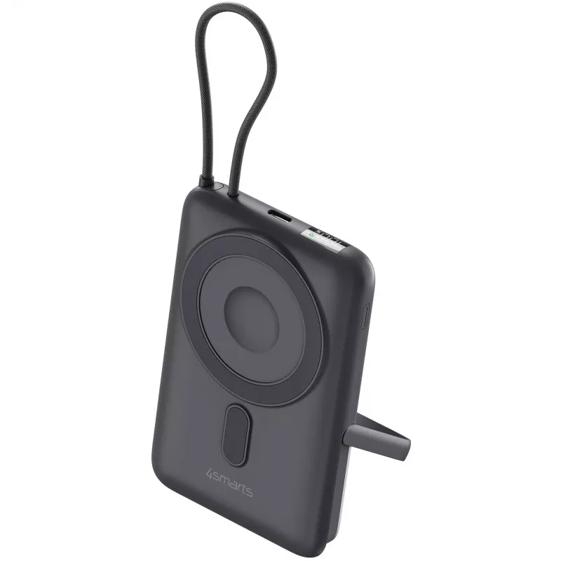 4smarts Wireless Powerbank Enterprise Pocket szary (541407)
