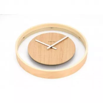 NeXtime klok 3046 Wood Loop, Ø30 cm, ścienna, drewno