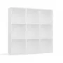 MALAX 3x3 H Biały SHELVING UNIT