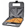 Opiekacz do kanapek ESPERANZA PARMIGIANO 1000 W — 4 kanapki, czarny, płyty nieprzywierające