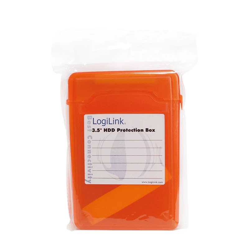 Pudełko ochronne na HDD 3,5', pomarańczowe