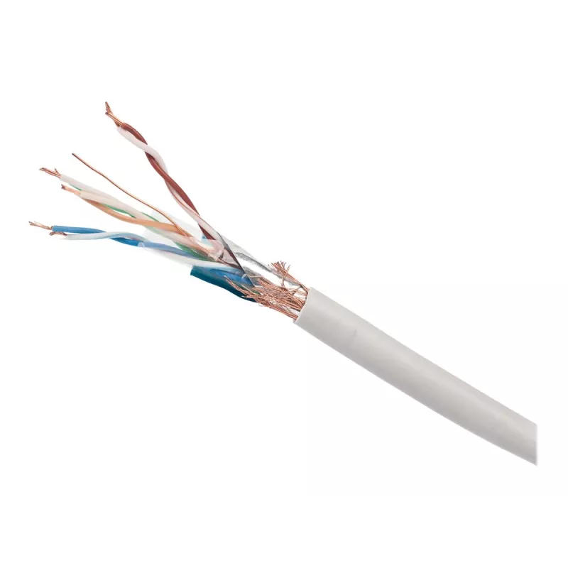Kabel sieciowy Gembird 305m Cat5e S-FTP szary