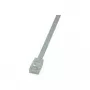 LogiLink CF2071U RJ45 kabel sieciowy, kabel krosowy CAT 6 U/UTP 5,00 m biały, bardzo elastyczny, 1 szt.