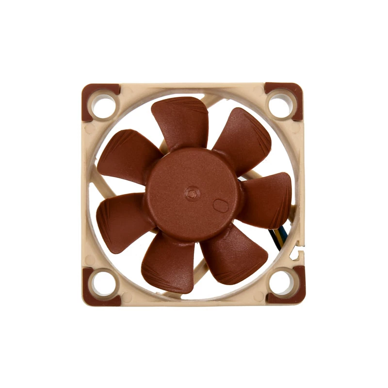 Wentylator Noctua NF-A4x10 PWM 40x10 mm, 12 V, PWM, 1000–5000 RPM, 8.9 m³/h, łożysko SSO, czerwono-beżowy