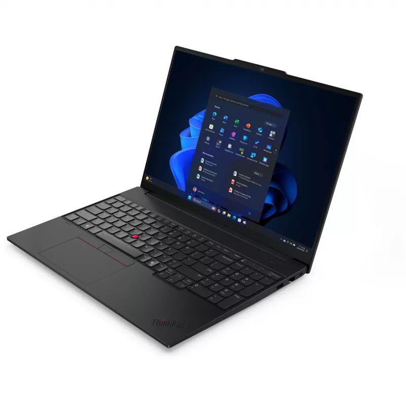 Lenovo ThinkPad E16 Gen 3 (AMD) AMD Ryzen™ 5 220 Laptop 40,6 cm (16 cali) WUXGA 32 GB DDR5-SDRAM 1 TB SSD Wi-Fi 6E (802.11ax) Windows 11 Pro Czarny