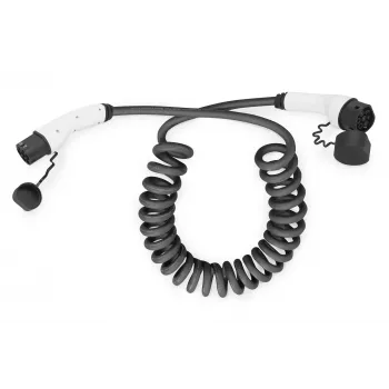 Digitus spiralny kabel do ładowania EV 10 m typ 2 na typ 2 32 A 240 V
