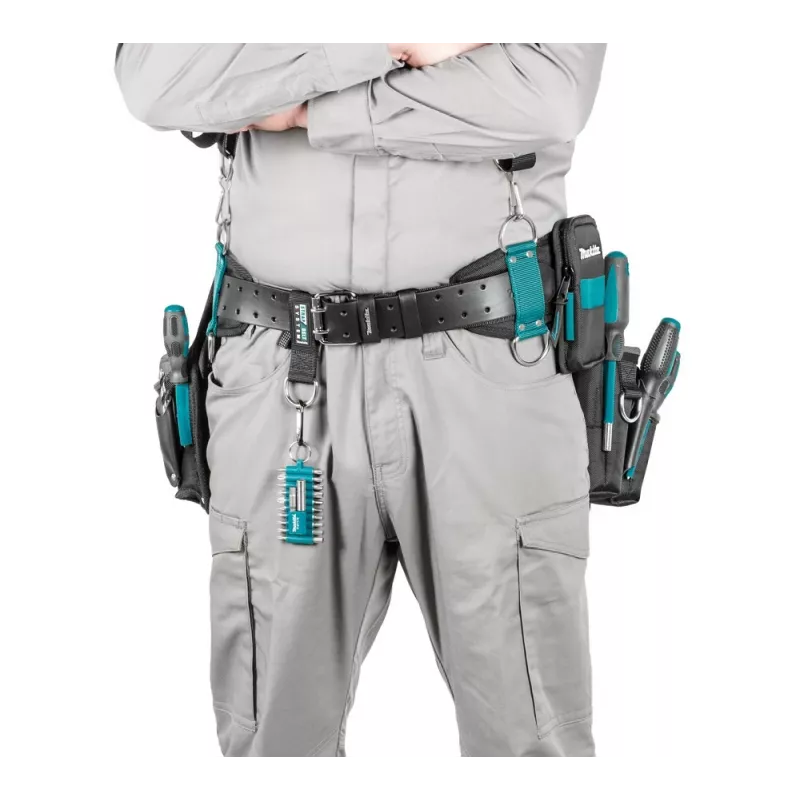 Makita E-15235 zestaw ciężkiego pasa narzędziowego z kieszeniami