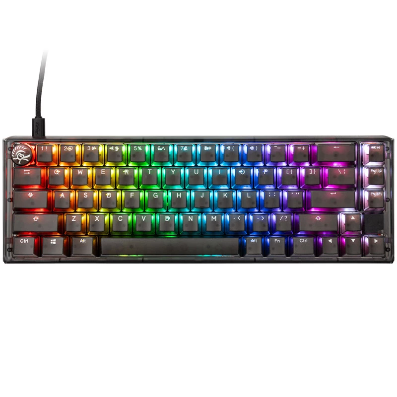 Klawiatura gamingowa Ducky One 3 Aura SF USB QWERTY US International Czarna
