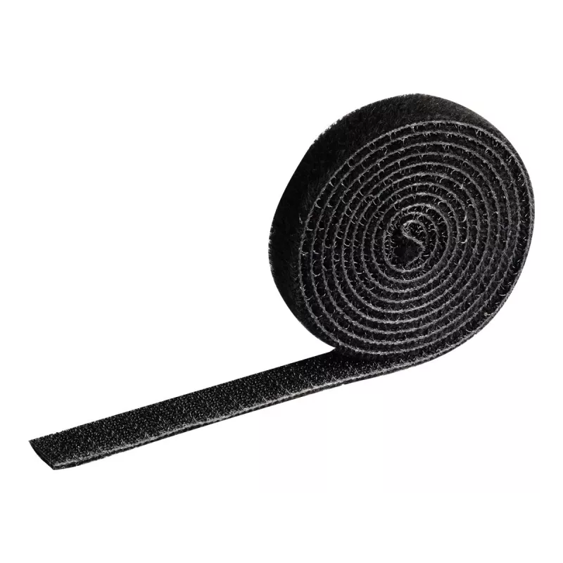 Opaska zaciskowa Durable Cavoline Grip 10 Rzep Czarny