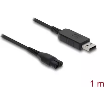 Kabel ładujący USB DELOCK do golarek elektrycznych 4,3 V, kompatybilny z Philips OneBlade 360 Face + Body