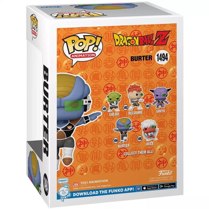 FUNKO POP Animation Burter - figurka kolekcjonerska - Anime & Manga - 150 g (143281)