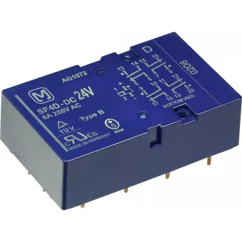 Panasonic Przekaźnik PCB 24 V/DC 6 A 4 styki normalnie otwarte, 4 styki normalnie zamknięte SF4D24 1 szt. (SF4D24)