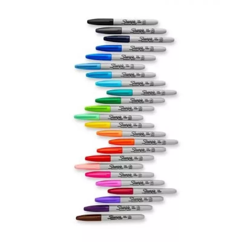 Sharpie Fine marker 18 szt. Cienka końcówka Wielokolorowe