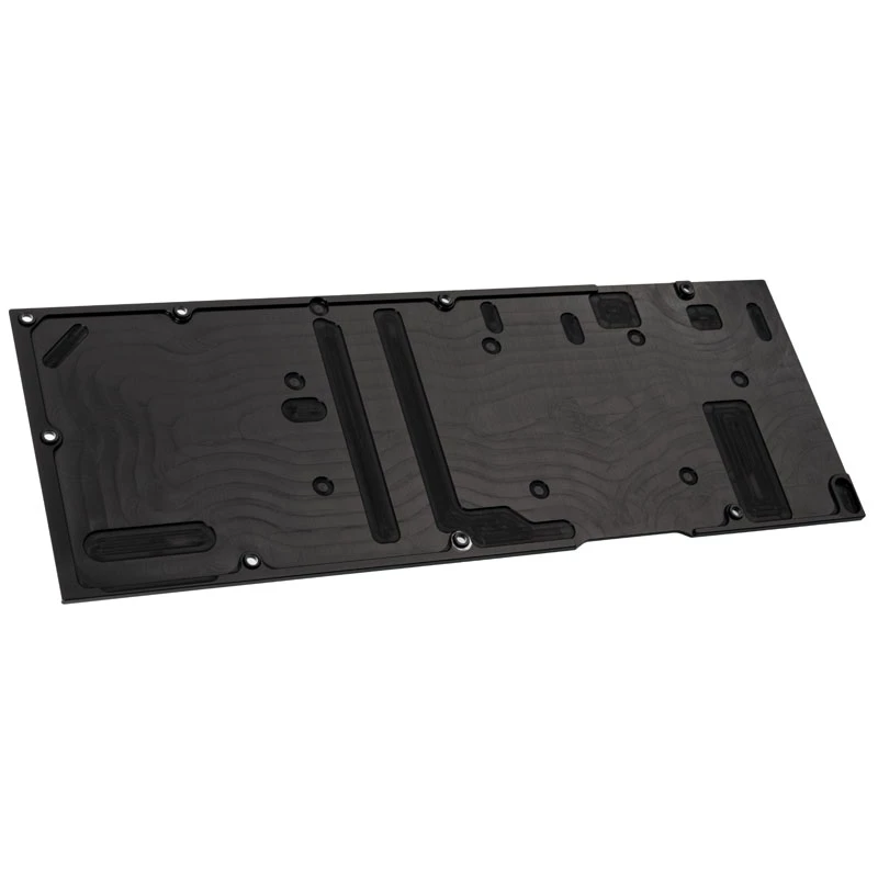 Backplate Watercool 16070 — aluminiowa część układu chłodzenia komputera, czarna, 1 szt.