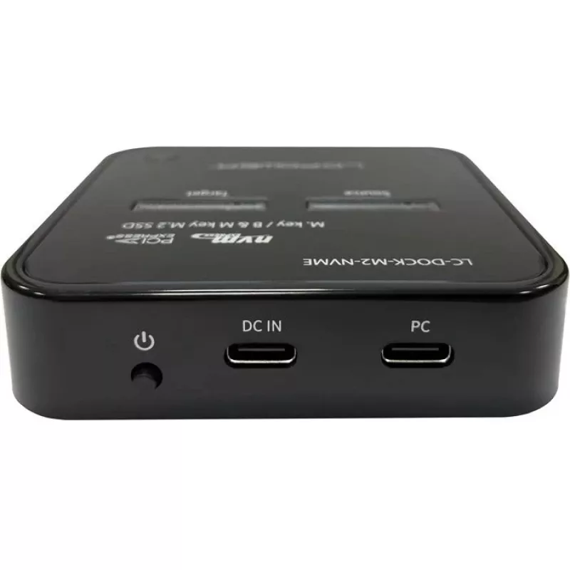 LC-Power LC-DOCK-M2-NVME stacja dokująca do 2 dysków M.2 NVMe SSD