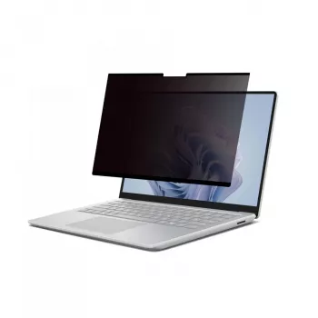 Bezramkowa folia prywatności DICOTA D80021-2MG do laptopów 40,6 cm (16 cali), 16:9, błyszcząca/matowa, odporna na zarysowania